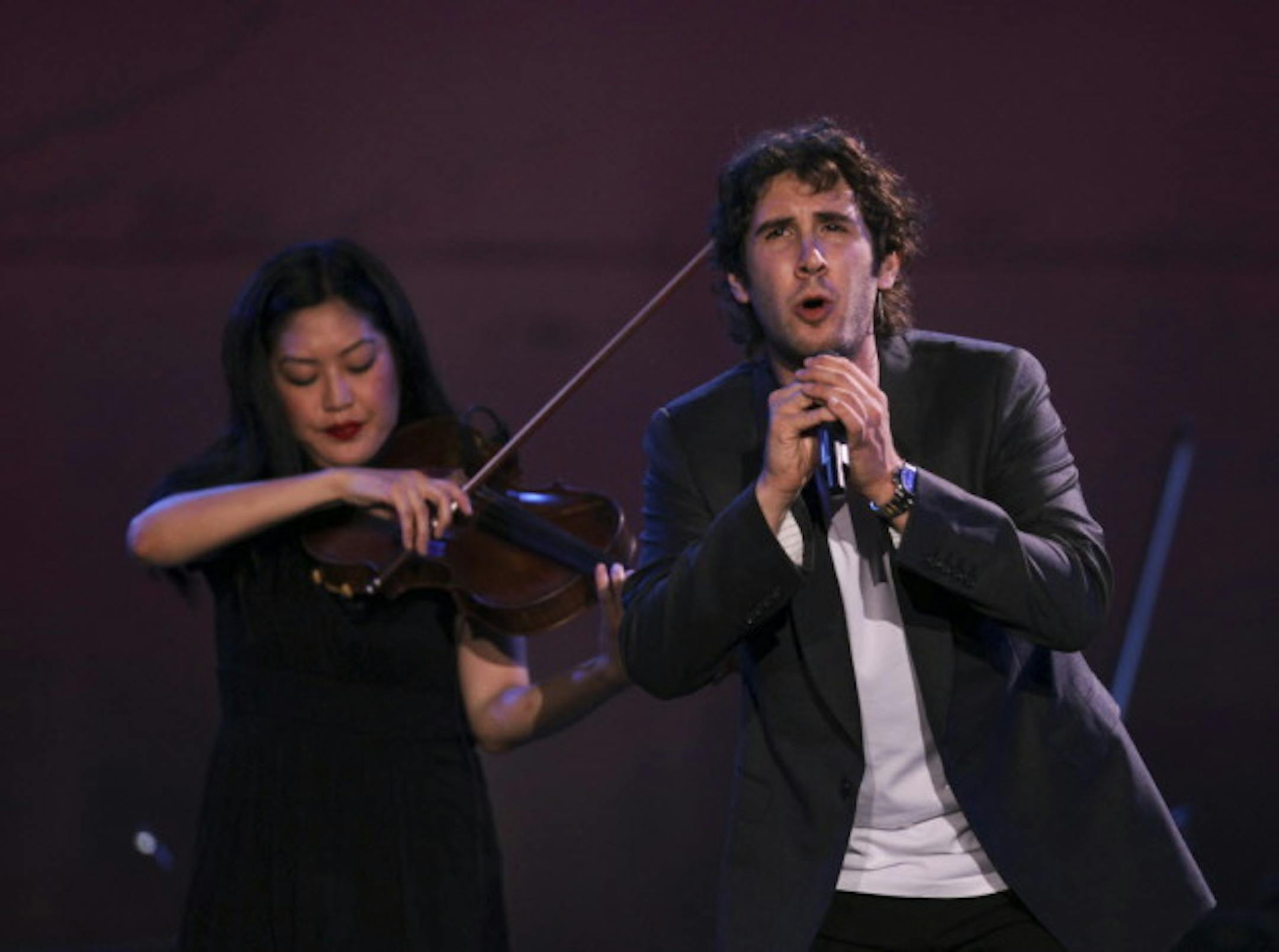 Josh Groban rocked Target Center in 2011 and will return Oct. 19. / Jeff Wheeler, Star Tribune