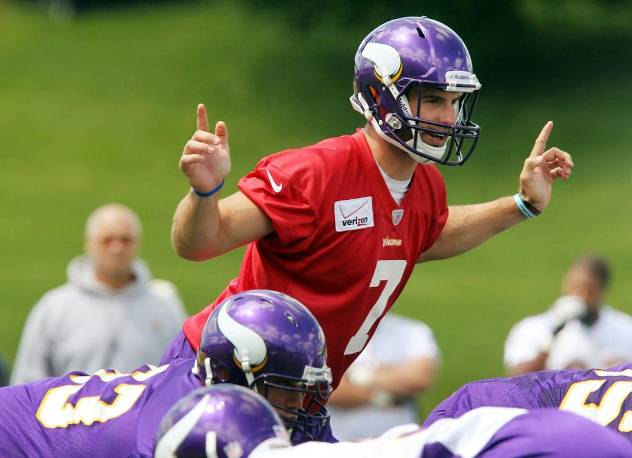 Minnesota Vikings quarterback Christian Ponder