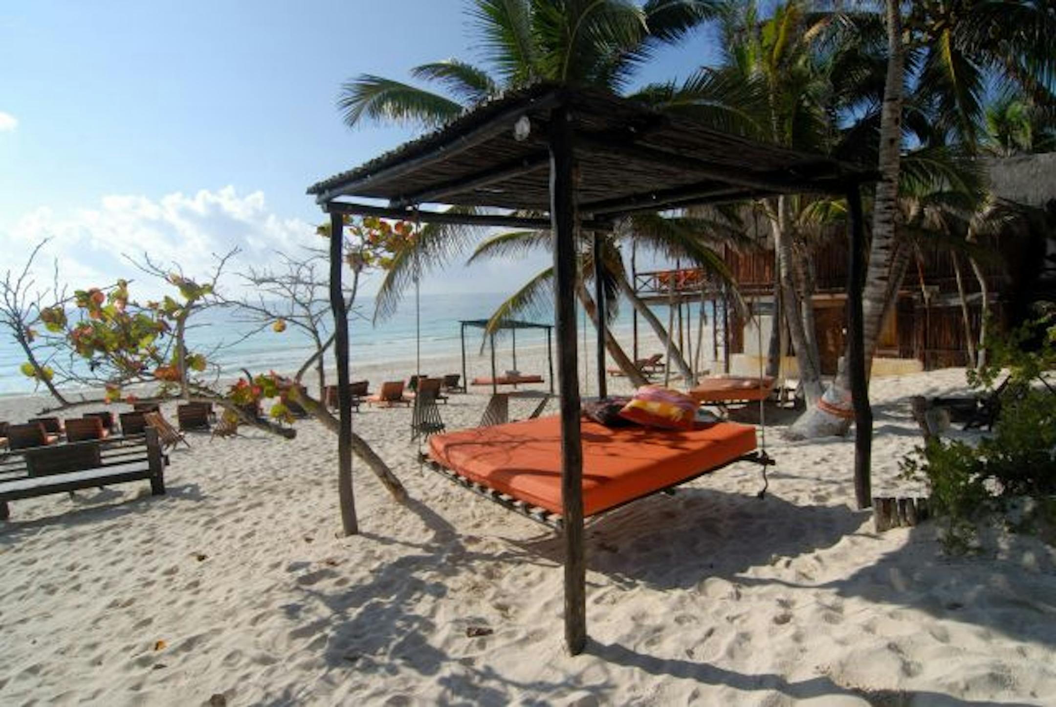 Bohemian and informal, the small hotels of Tulum in the Riviera Maya are often stylish.