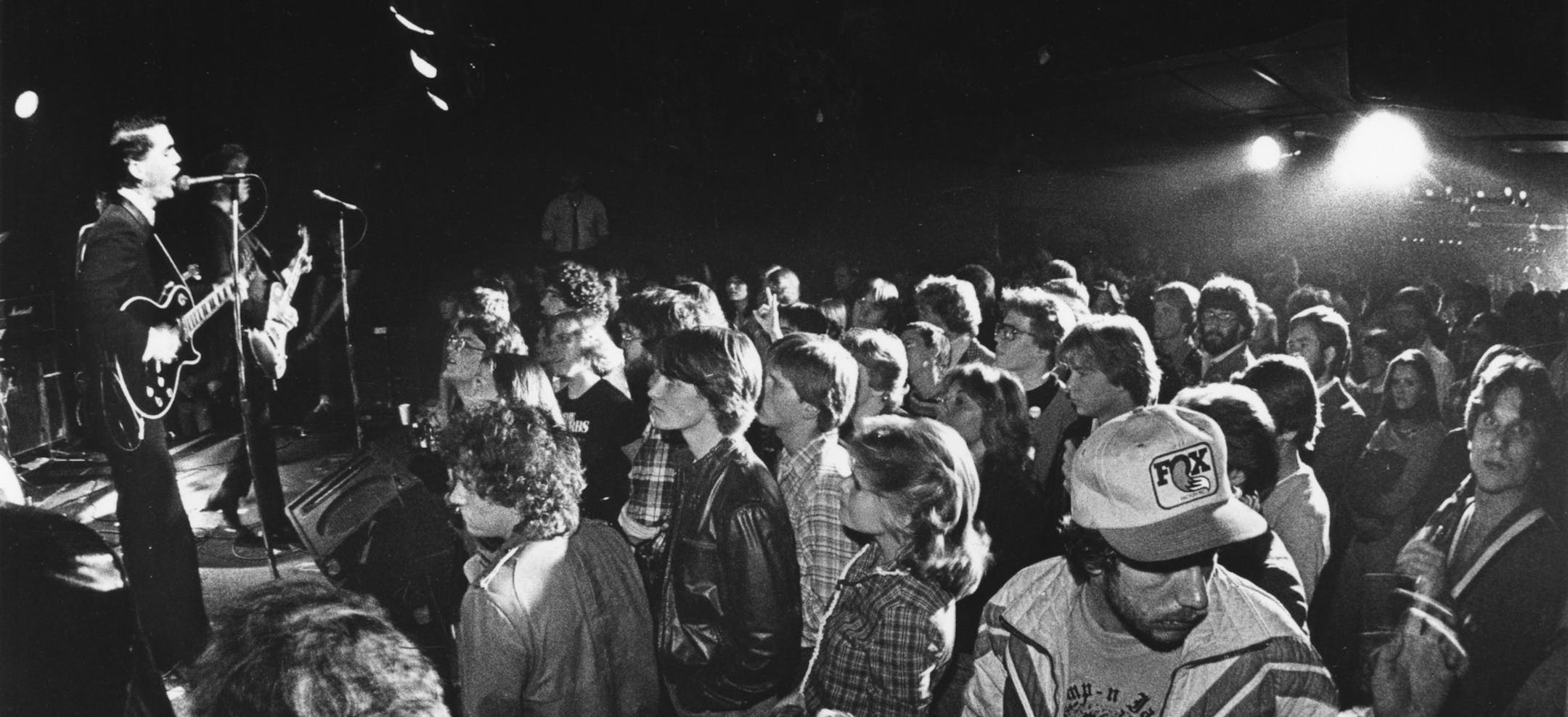 "the Suburbs Band" - staff photo David Brewster, - A 1980's Suburbs show at the Longhorn bar. From left, Beej Chaney , Bruce Allen,