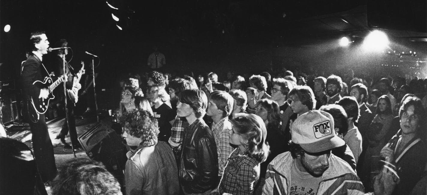 "the Suburbs Band" - staff photo David Brewster, - A 1980's Suburbs show at the Longhorn bar. From left, Beej Chaney , Bruce Allen,