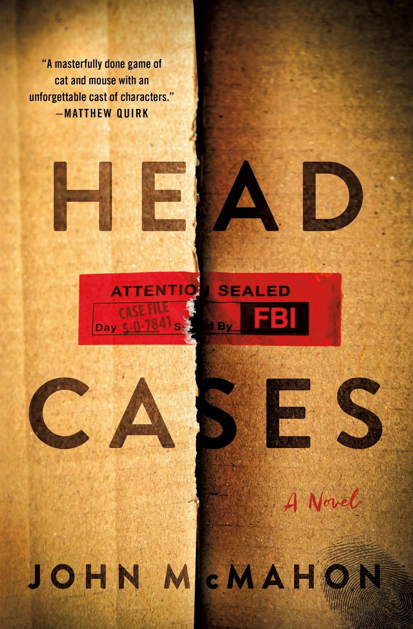 cover depicts an FBI evidence box