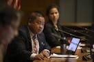 St. Paul councilmember Dai Thao asked Finance Director Todd Hurley a question about the Frank Baker settlement before the council voted to approve it.