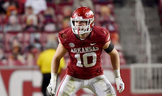 Arkansas linebacker Bumper Pool could be a sleeper in an NFL draft that doesn’t feature depth at his position.