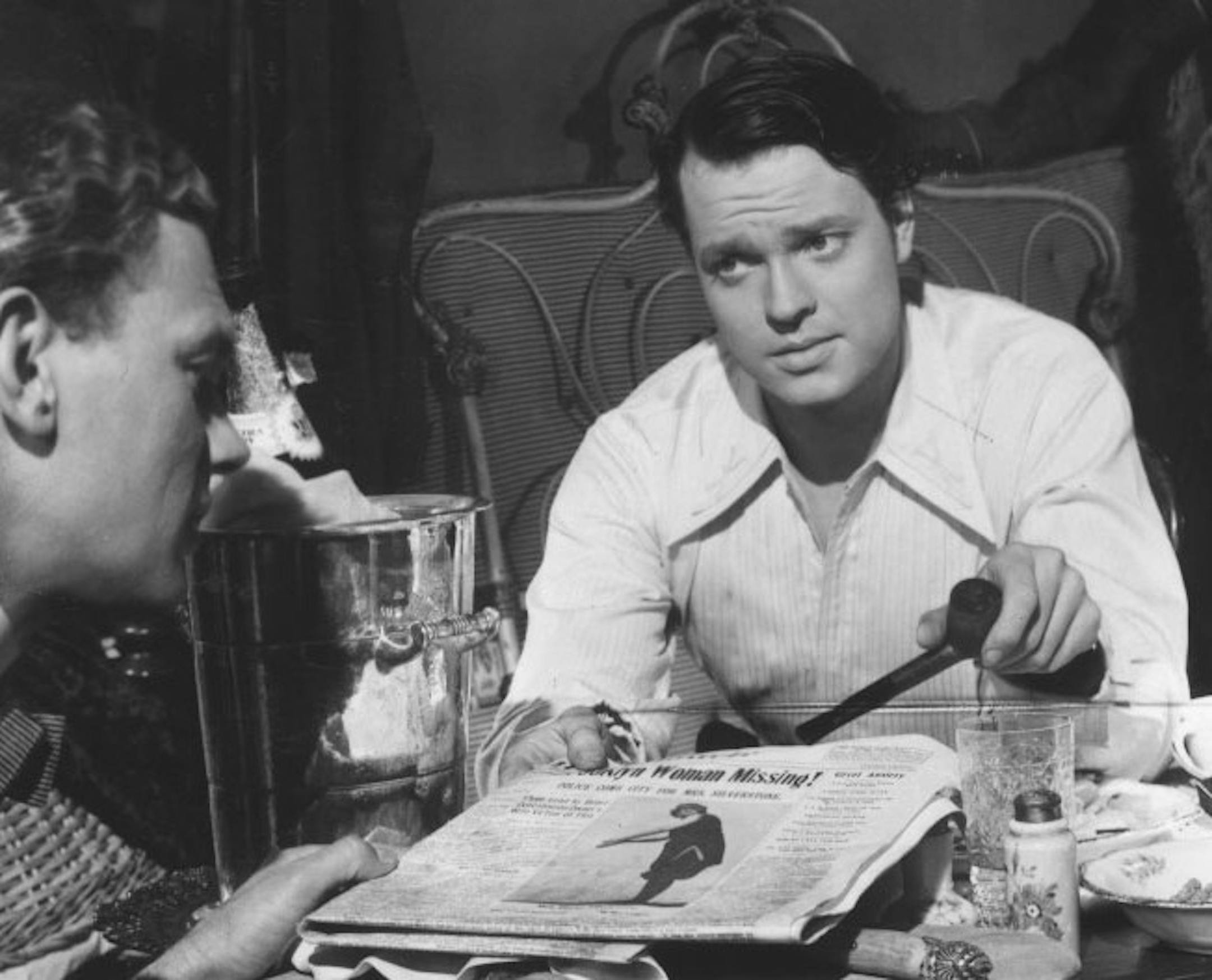 orson welles in citizen kane