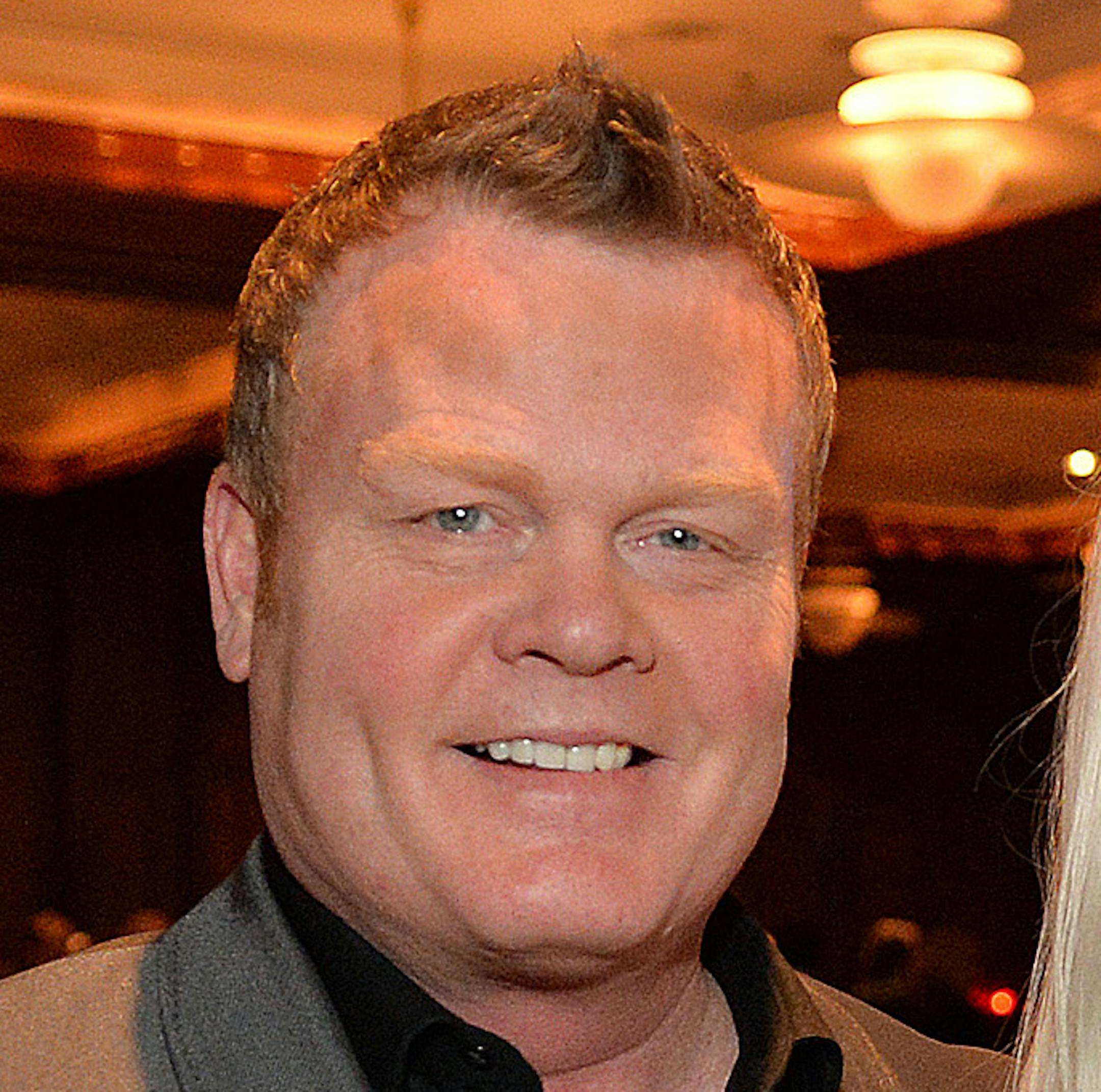 From left to right, Rusty Gatenby of KSTP and Jennifer Vock. ] (SPECIAL TO THE STAR TRIBUNE/BRE McGEE) **Rusty Gatenby (left, KSTP reporter), Jennifer Vock (right, works for Inventis)