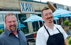 From left, James Elm and Michael Agan Restaurant review: Xavi. A small, ambitious neighborhood restaurant, run by chef Michael Agan, a longtime Twin C