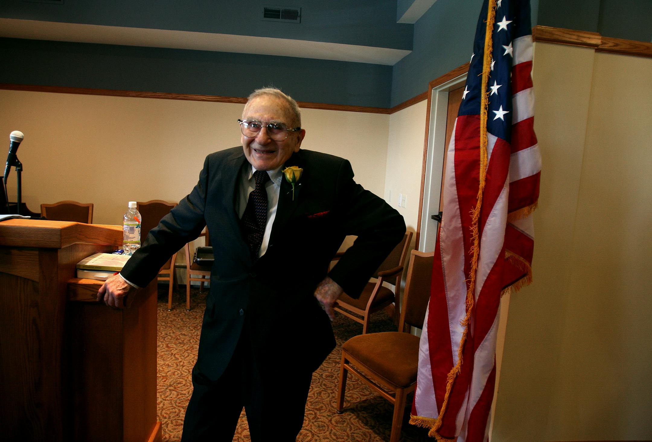 Henryk Gurman credits his Polish fifth- and sixth-grade teacher with instilling in him a love of mathematics.