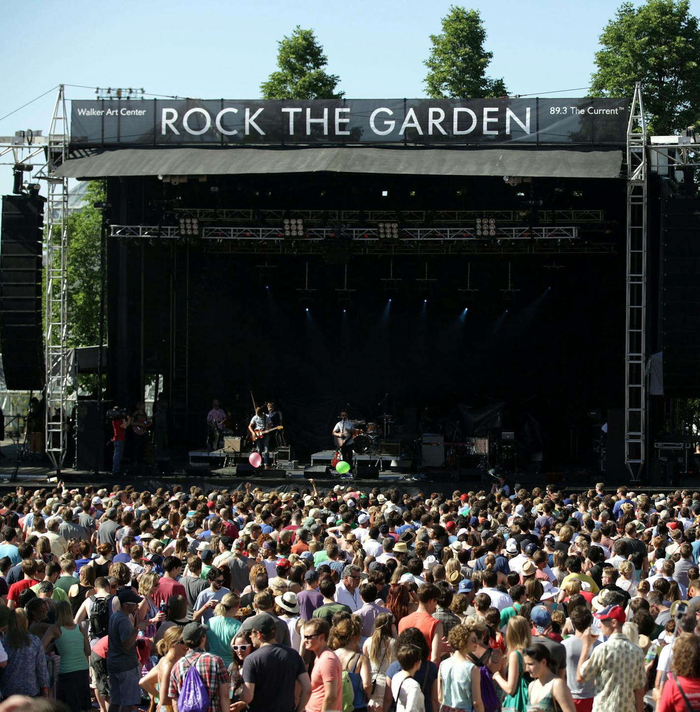 Rock the Garden was held Saturday afternoon at the Walker Art Center in Minneapolis. ] MONICA HERNDON monica.herndon@startribune.com Minneapolis, MN 06/21/2014