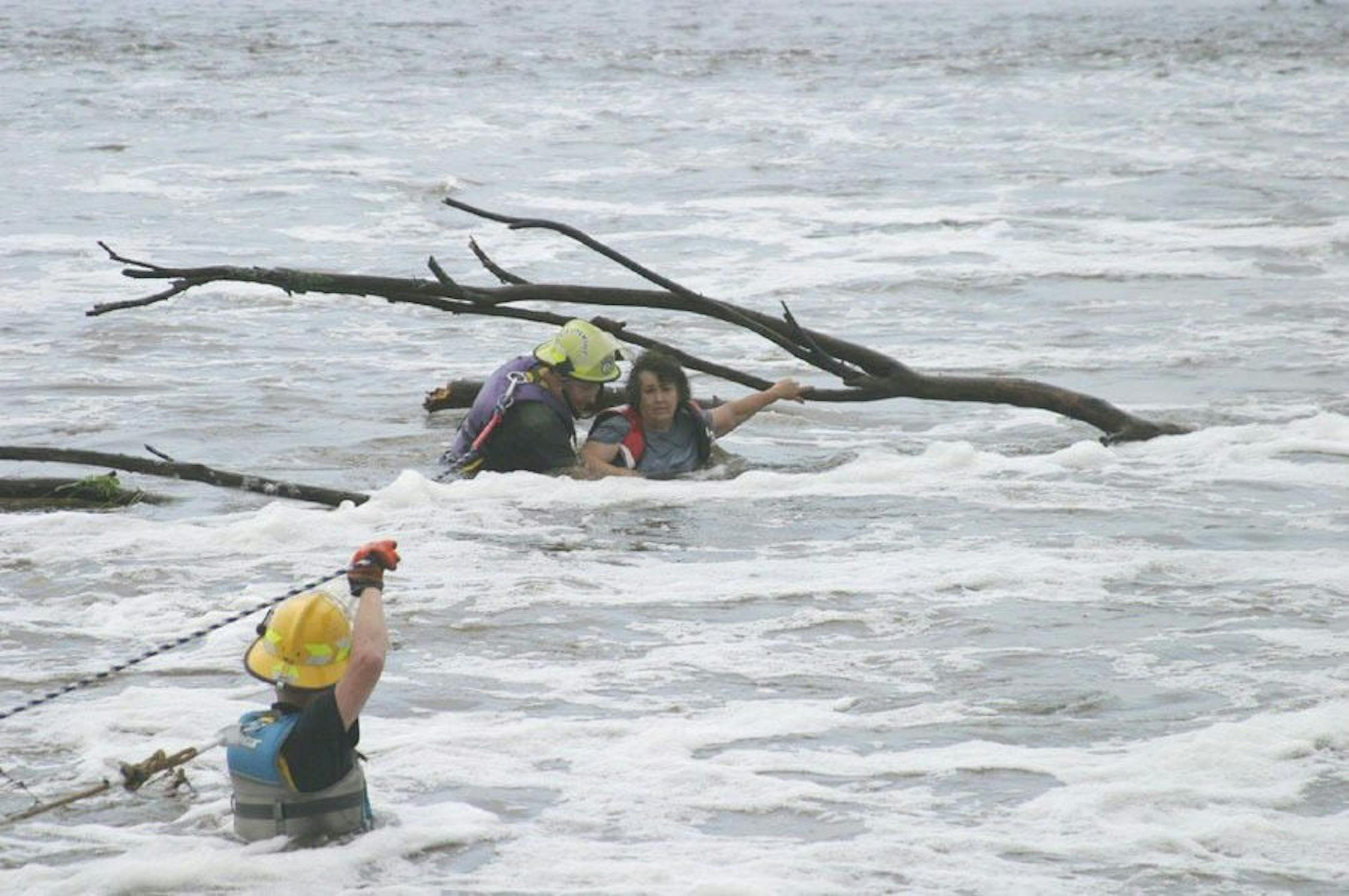 A rescue during flooding in Missouri was fodder for the Weather Channel's "Storm Stories."