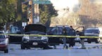 Authorities investigate the scene where a police shootout with suspects took place, Thursday, Dec. 3, 2015, in San Bernardino, Calif. A heavily armed 