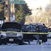 Authorities investigate the scene where a police shootout with suspects took place, Thursday, Dec. 3, 2015, in San Bernardino, Calif. A heavily armed 