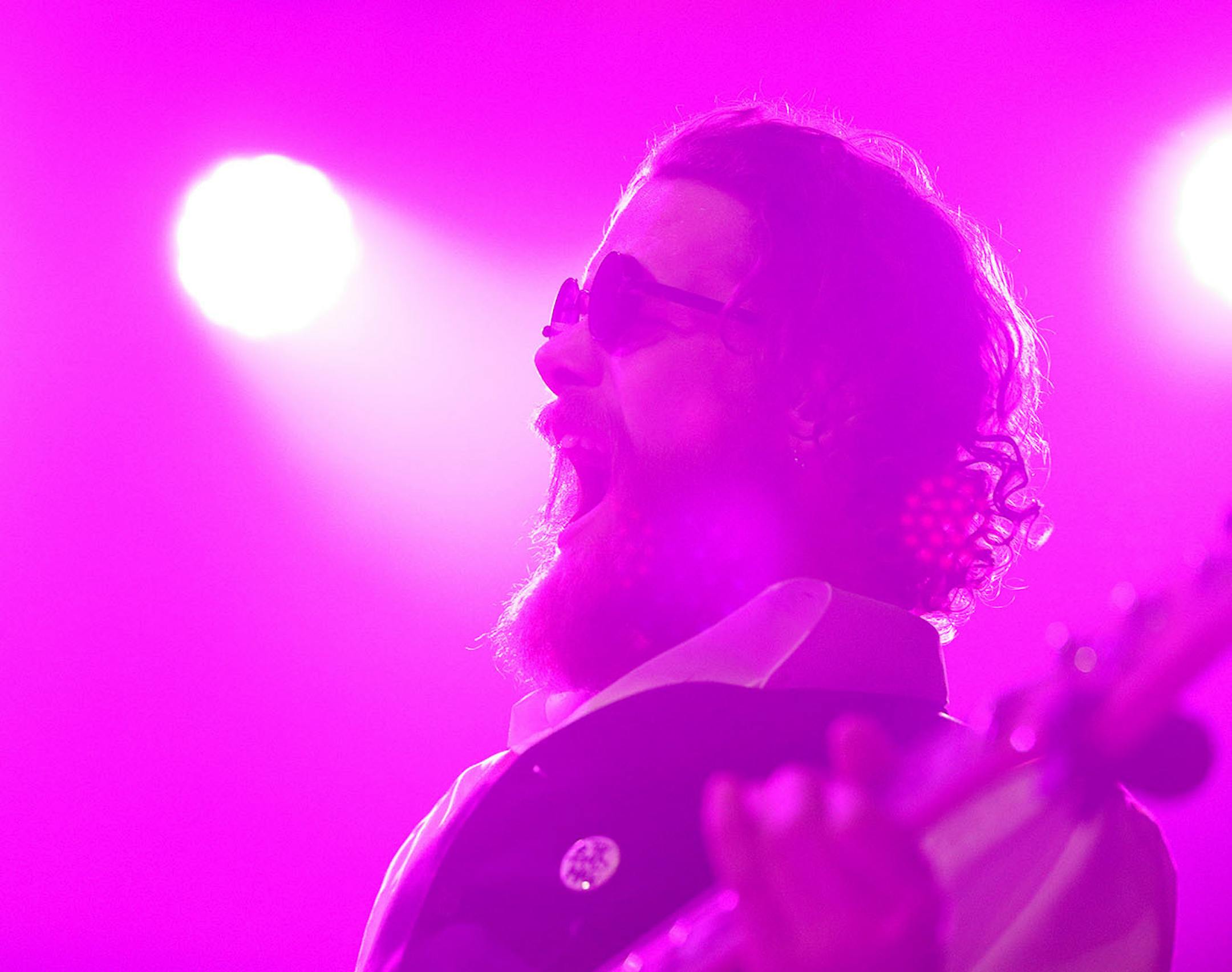 Warren Peterson with The Bad Man played bass.