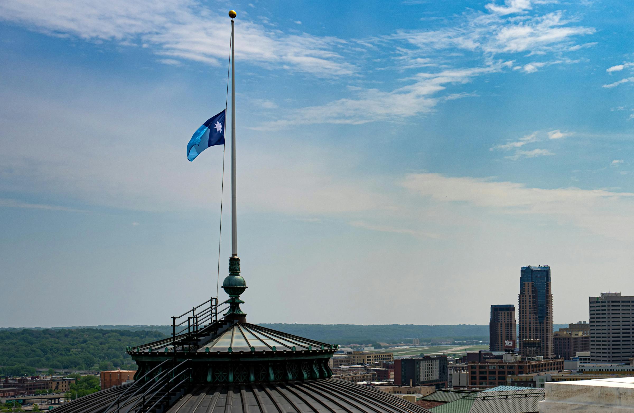 Why are flags at half staff in Minnesota? State honors fallen park ranger