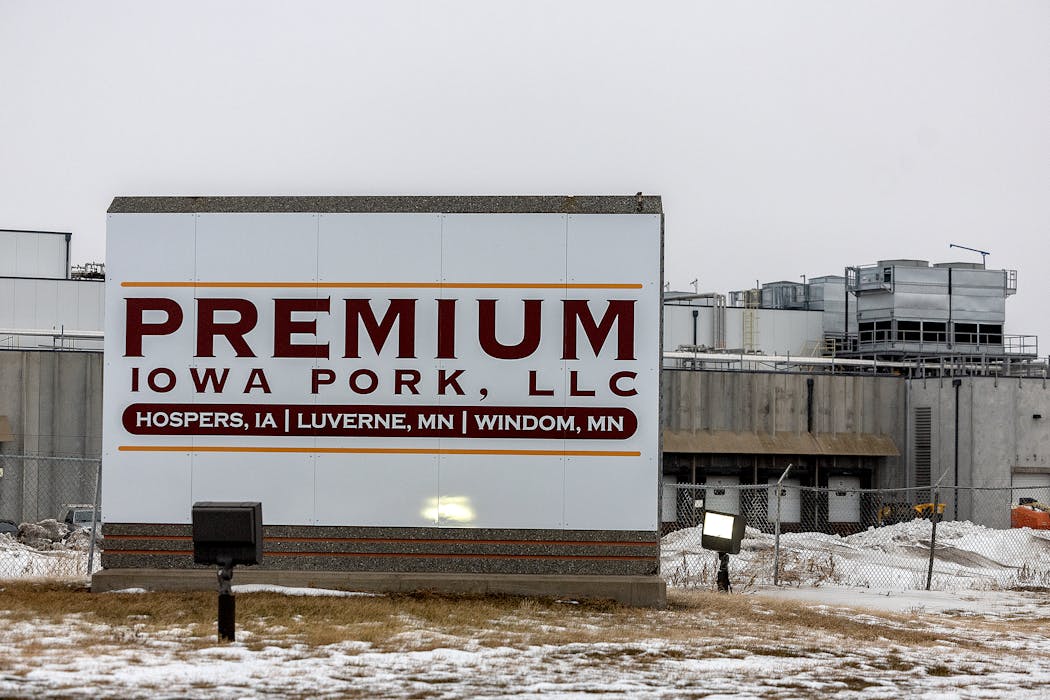 A new sign replaced the old “HyLife” sign in Windom on Jan. 23.