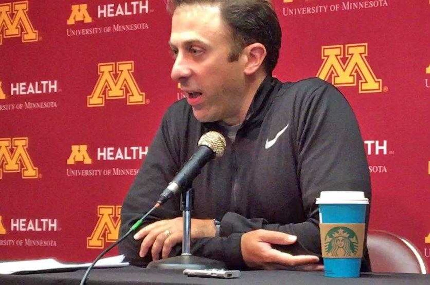 Richard Pitino talked Friday afternoon about his father's upcoming dismissal as men's basketball coach at Louisville.