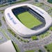 Rendition of the planned new soccer-specific stadium in St. Paul