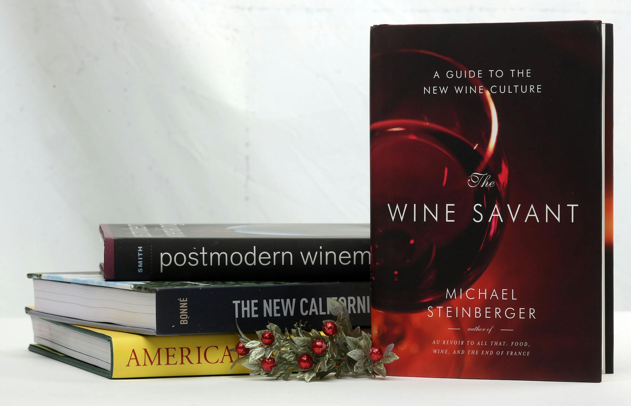 Wine books for the holidays in Minneapolis Thursday, December 5, 2013. ] (KYNDELL HARKNESS/STAR TRIBUNE) kyndell.harkness@startribune.com