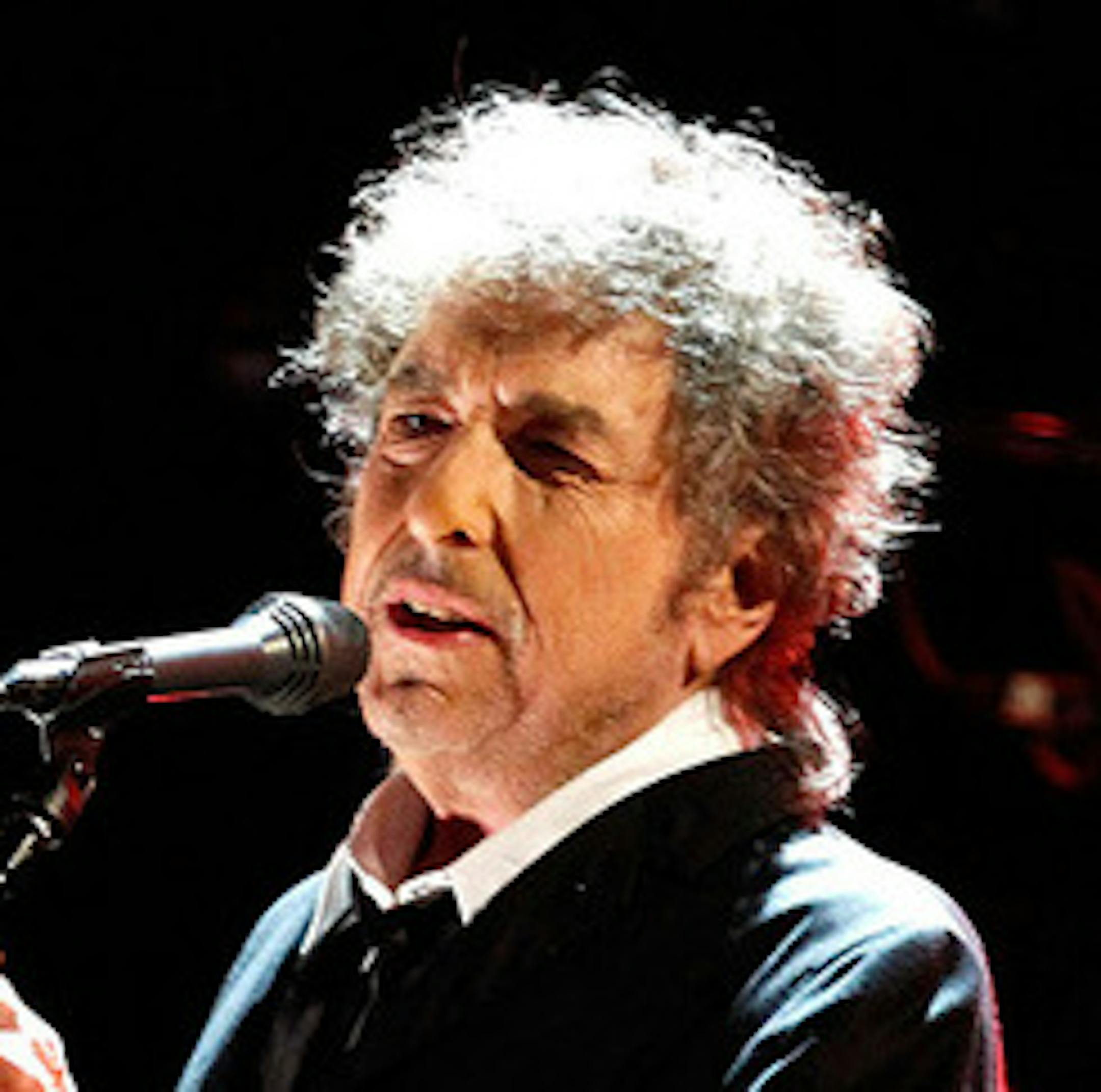 Musician Bob Dylan onstage during the 17th Annual Critics' Choice Movie Awards held at The Hollywood Palladium on Jan. 12, 2012 in Los Angeles. (Christopher Polk/Getty Images/TNS) ORG XMIT: 1619232