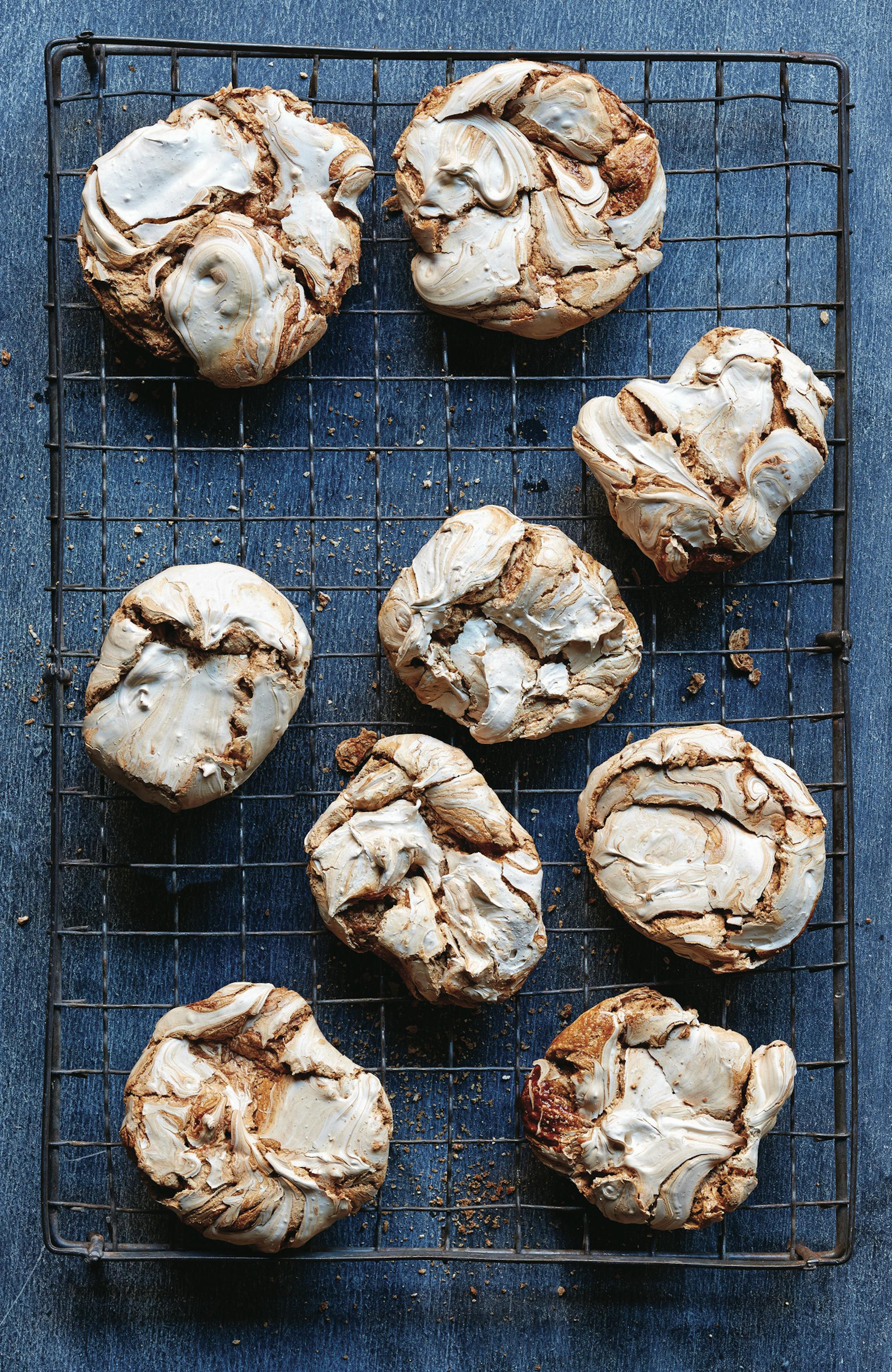 The meringues known as Best Friends Cookies combine malt and coffee, which author Mindy Segal describes as &#x201c;best friends in the flavor department.&#x201d; Find the recipe at startribune.com/tabletalk.