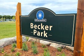 Becker Park has been the target of two mass gatherings of teenagers in recent weeks, according to Crystal police.