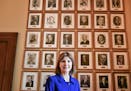 Minnesota Attorney General Lori Swanson is the first female to serve as Minnesota's Attorney General and has served since 2007. Her portrait as well a