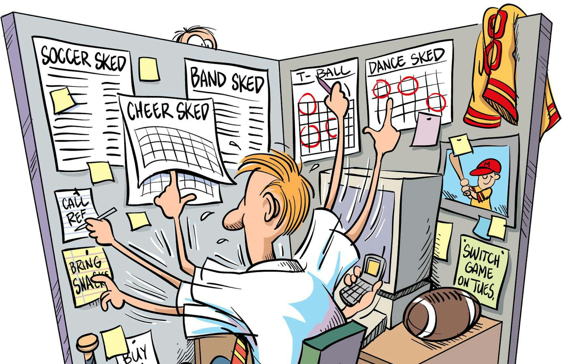 If only there was a word to describe a stressed-out dad.