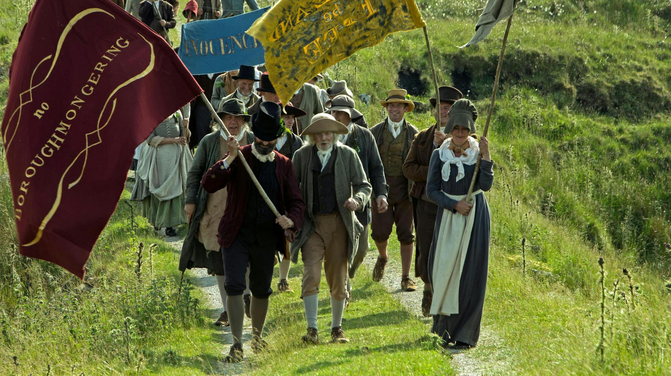 "Peterloo" directed by Mike Leigh