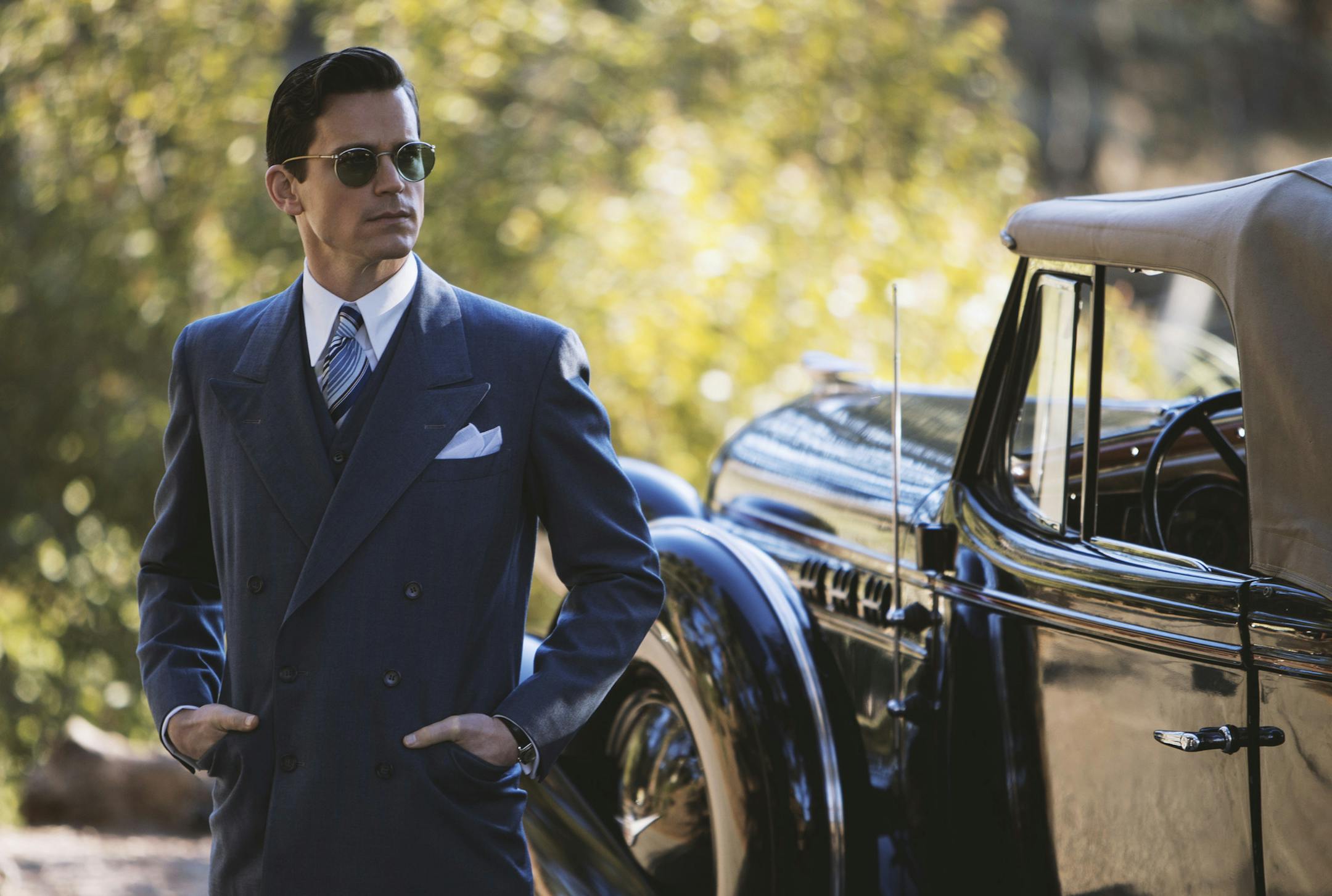 This image released by Amazon shows Matt Bomer in "The Last Tycoon." (Merie Wallace/Amazon via AP)