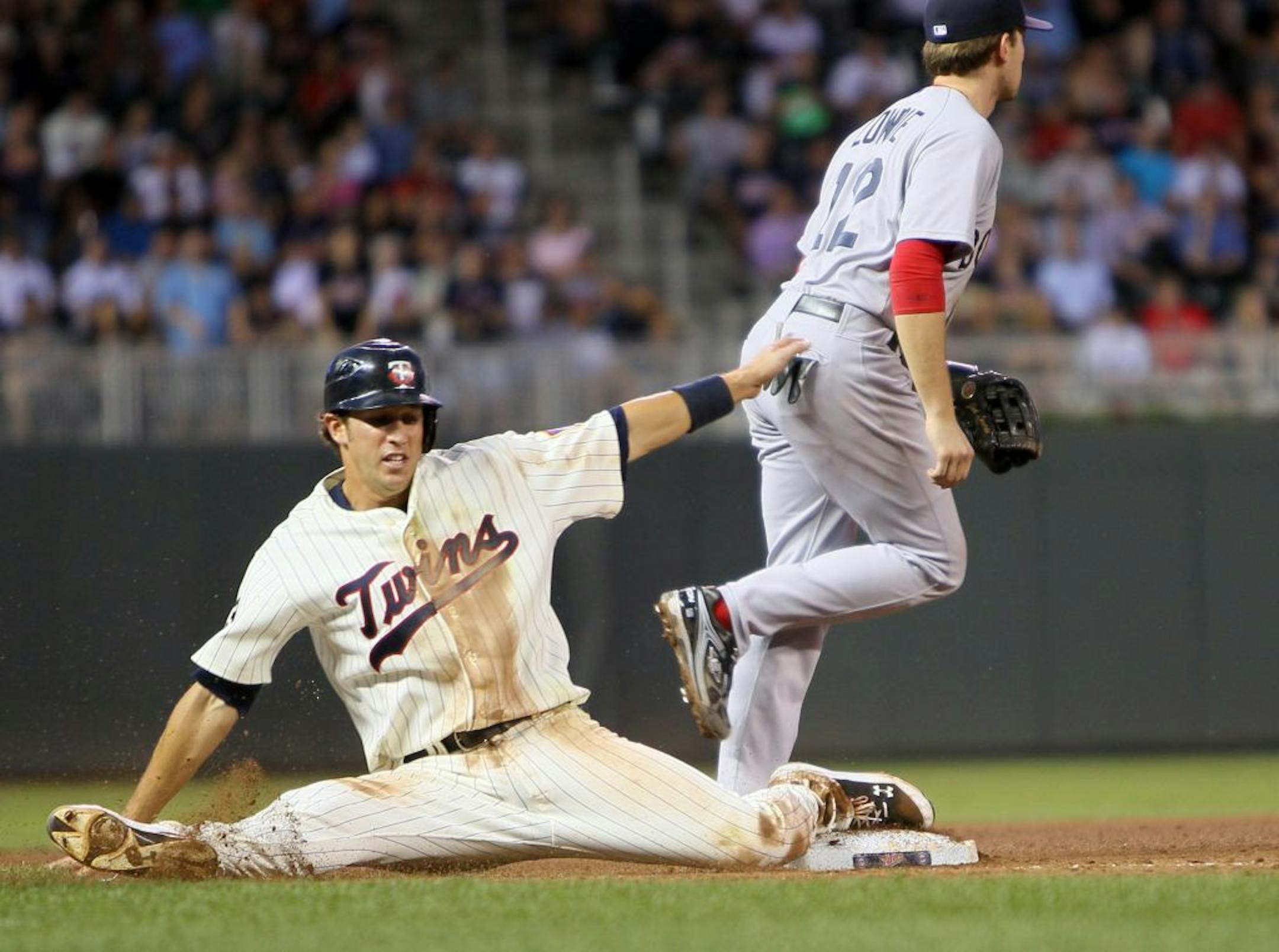 Twins infielder Trevor Plouffe
