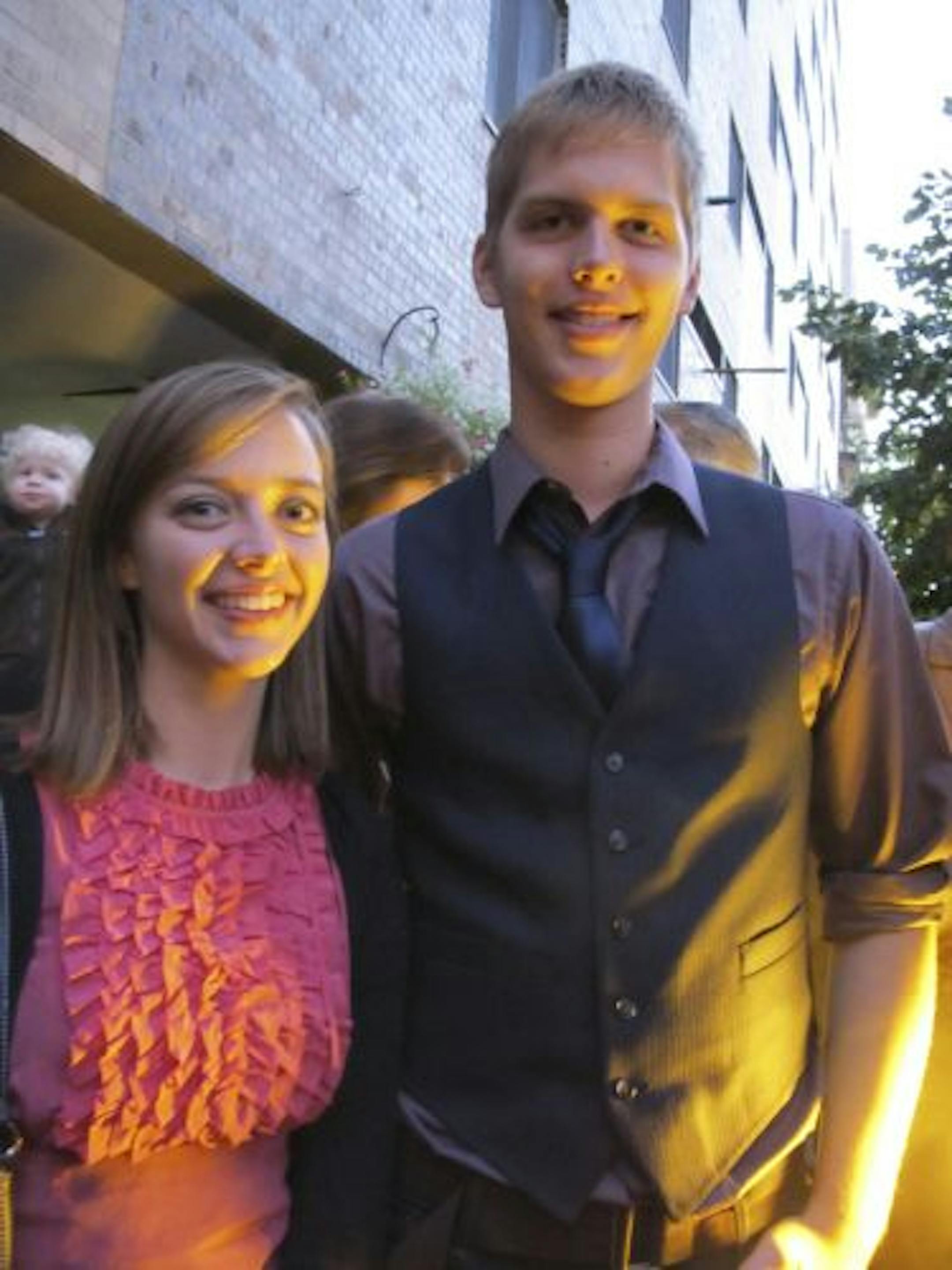 Naomi Olson and her brother Heath Olson