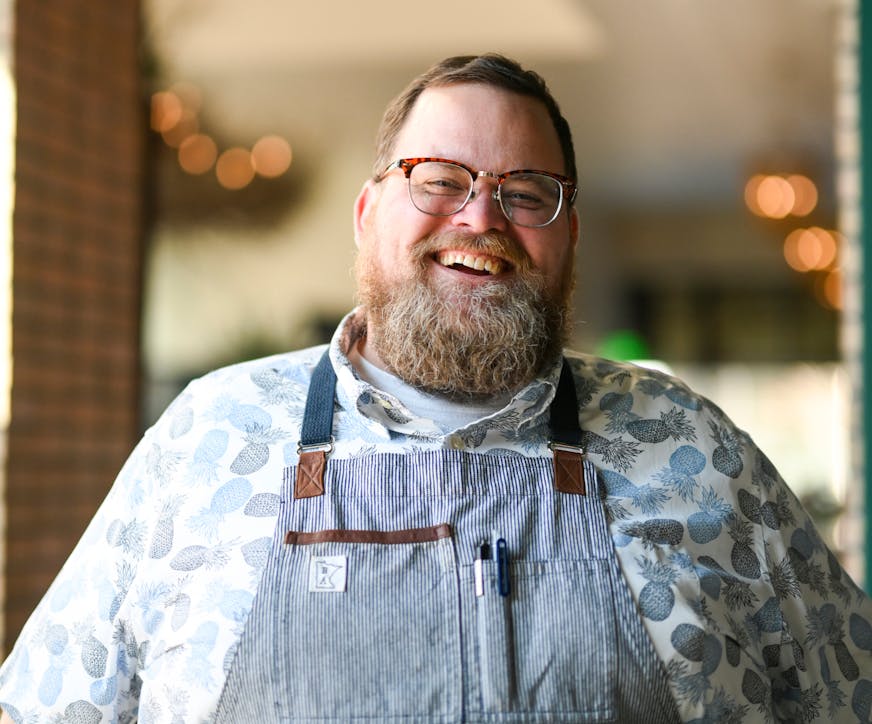 Executive Chef and Owner Tommy Begnaud stands for a portrait Tuesday, March 15, 2022 at Mr. Paul's Supper Club in Edina, Minn. ] AARON LAVINSKY • aaron.lavinsky@startribune.com