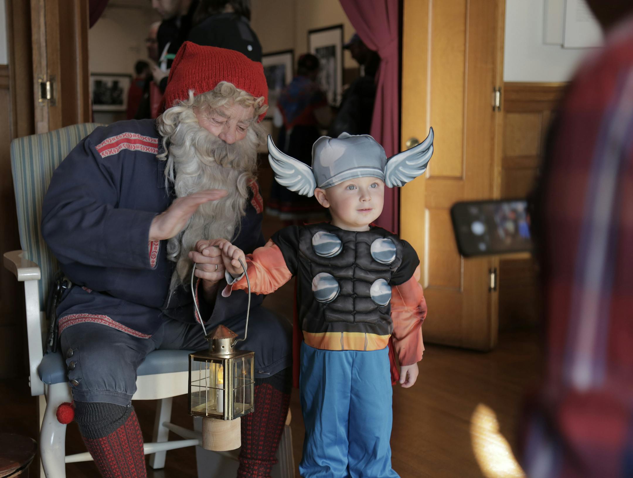 American Swedish Institute Nordic Christmas Kickoff Family Day at the American Swedish Institiute.