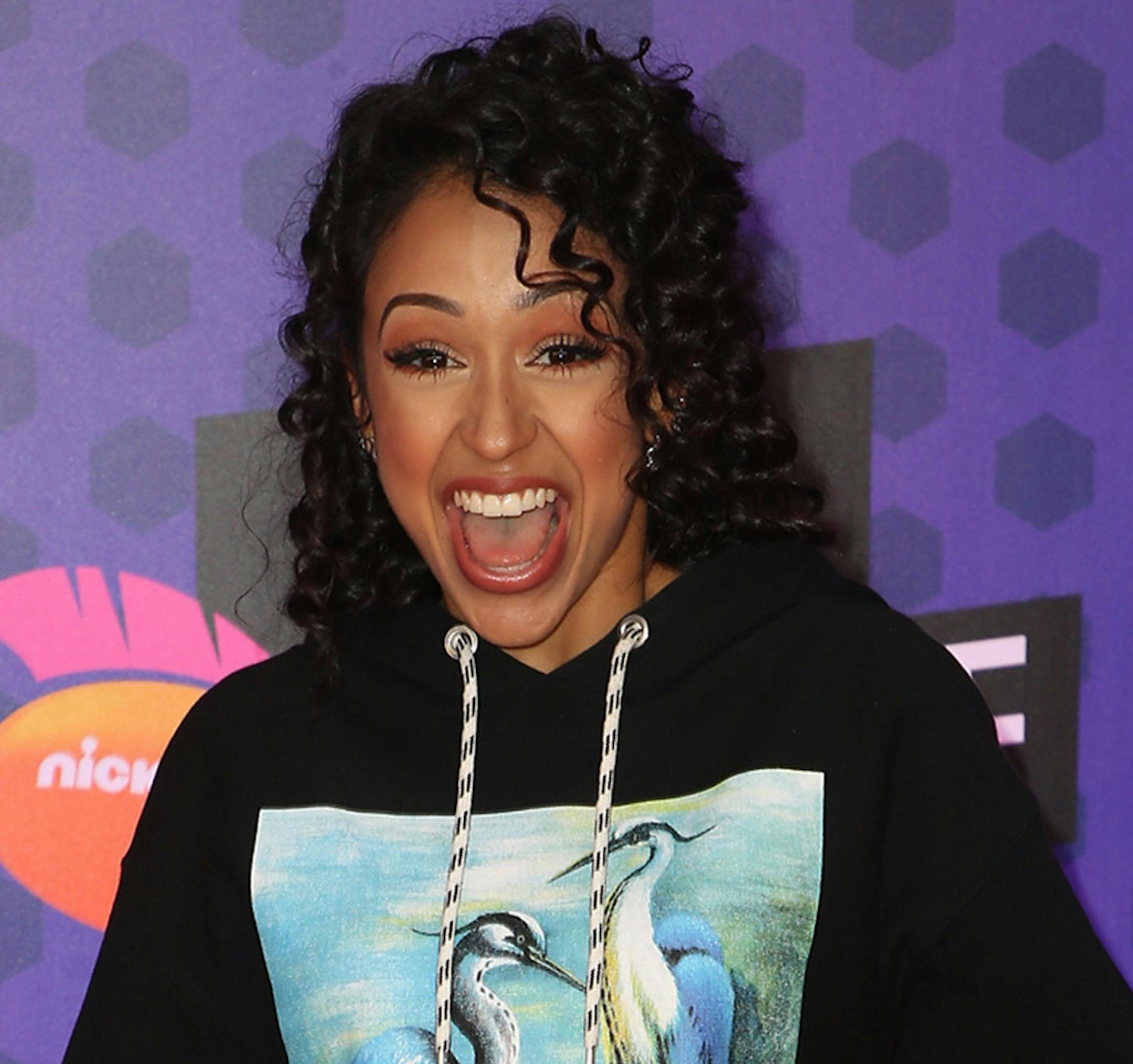 Liza Koshy at Nickelodeon Kids' Choice Sports Awards 2018, held July 19, 2018 at Barker Hangar in Santa Monica, Calif. (Faye Sadou/AdMedia/Zuma Press/TNS) ORG XMIT: 1239766