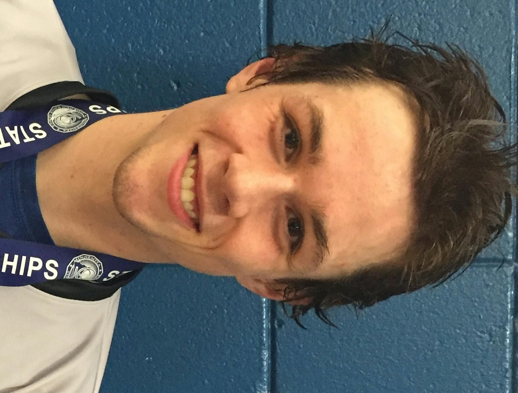 Grayson Nicolay, Dakota United adapted floor hockey, sr, 2015-16