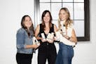 From left to right, Odele Beauty founders Shannon Kearney, Britta Chatterjee, Lindsay Holden.