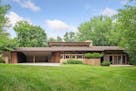 This home in Rochester was designed by architect John Howe who was Frank Lloyd Wright's longtime chief draftsman. It's had one owner in 50 years and i