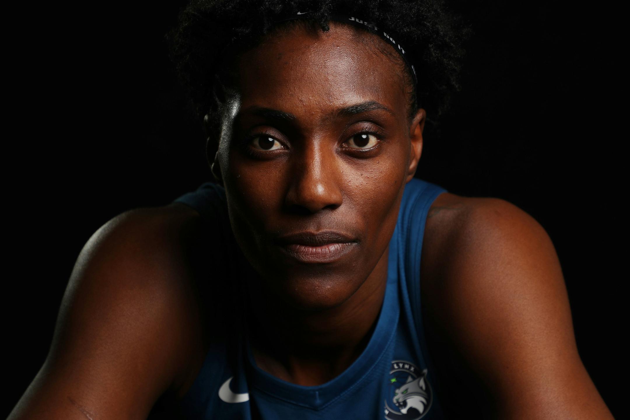 Minnesota Lynx center Sylvia Fowles (34). ] ANTHONY SOUFFLE ï anthony.souffle@startribune.com The Minnesota Lynx WNBA team held a media day Wednesday, May 16, 2018 at the Target Center in Minneapolis.