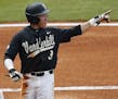 Among the top prospects for baseball&#x2019;s amateur draft in June are a pair Vanderbilt players: outfielder Jeren Kendall (pictured) and righthander