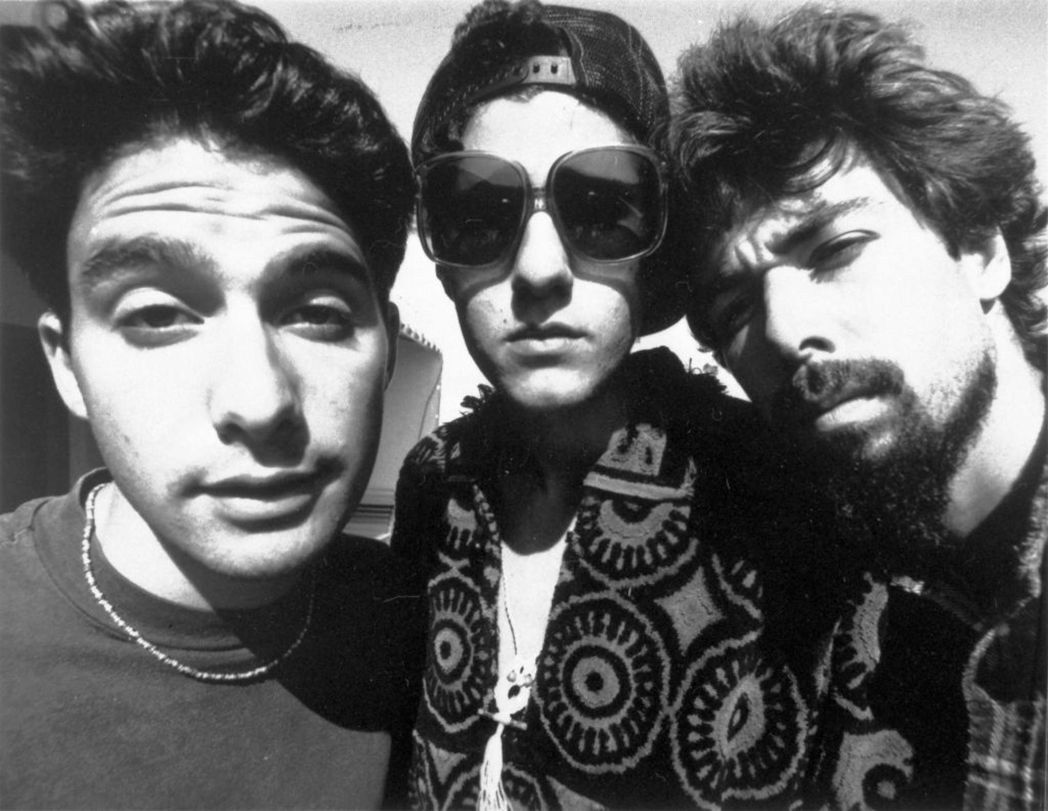 FILE - In this 1989 file photo originally provided by Capitol Records, members of the Beastie Boys, from left, from left, Adam Horovitz, known as Adrock, Michael Diamond, known as Mike D and Adam Yauch, known as MCA, are shown. Yauch, the gravelly voiced Beastie Boys rapper who co-founded the seminal hip-hop group, died, Friday, May 4, 2012, at age 47 after a nearly three-year battle with cancer. Also known as MCA, Yauch was diagnosed with a cancerous salivary gland in 2009.
