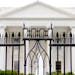 FILE - The White House is visible through the fence at the North Lawn in Washington, on June 16, 2016. A driver died Saturday night, May 4, 2024 after