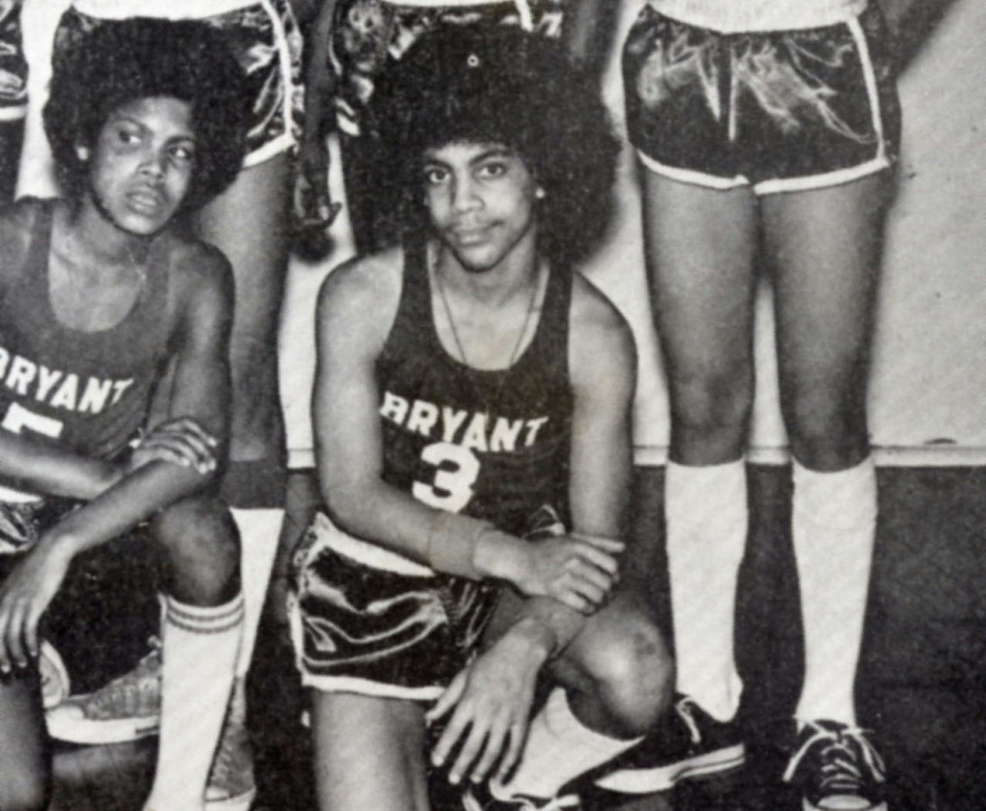 Prince Nelson (No. 3) was a member of the Bryant Junior High basketball team in Minneapolis.