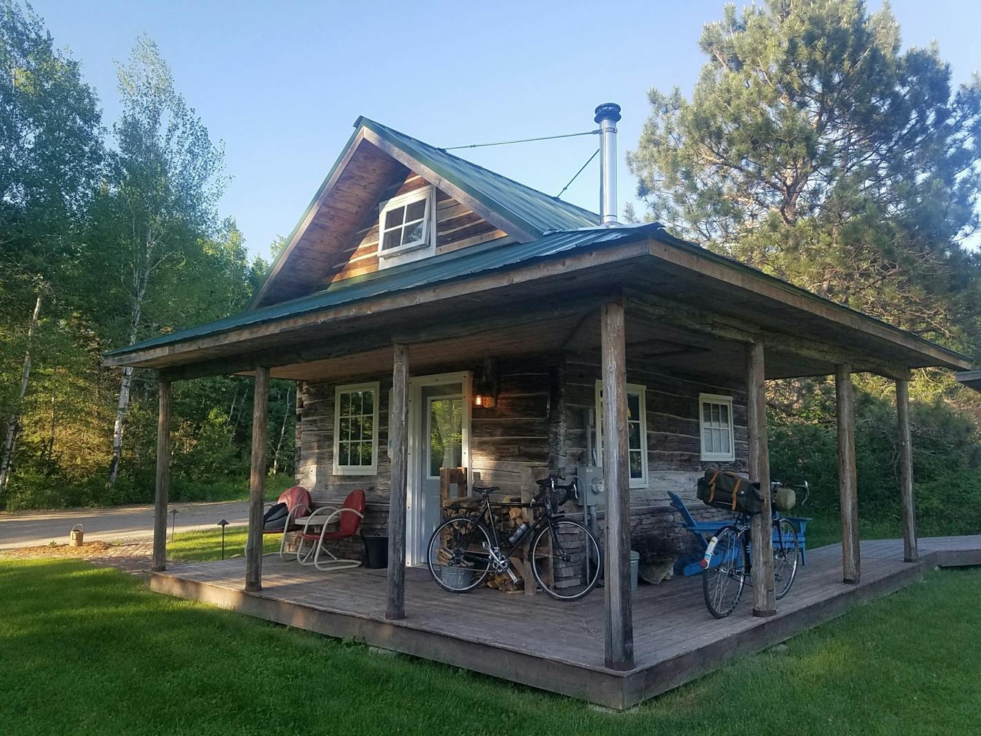 Biking the Mesabi Trail, from the Mississippi to the Boundary Waters. Photo by Simon Peter Groebner * Star tribune