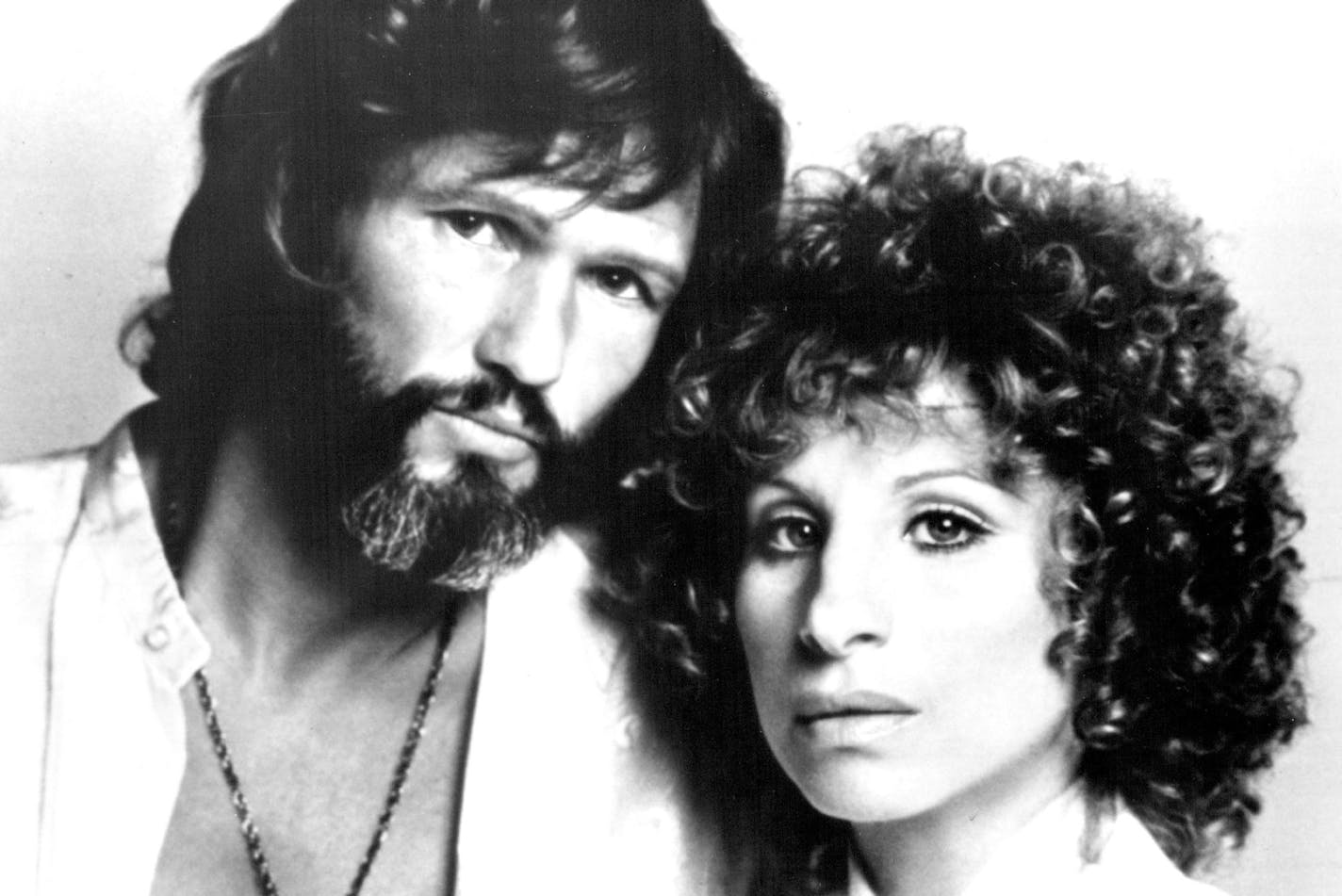 Kris Kristofferson and Barbara Streisand.