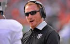 Todd Downing was the Raiders offensive coordinator before Oakland hired Jon Gruden as its new head coach.