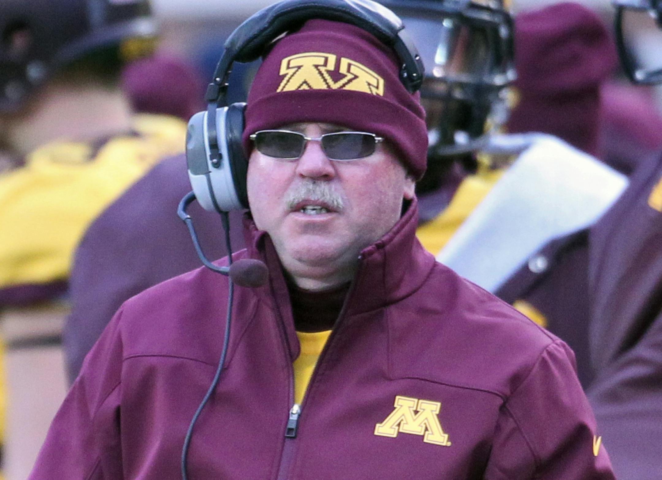 Gophers football coach Jerry Kill