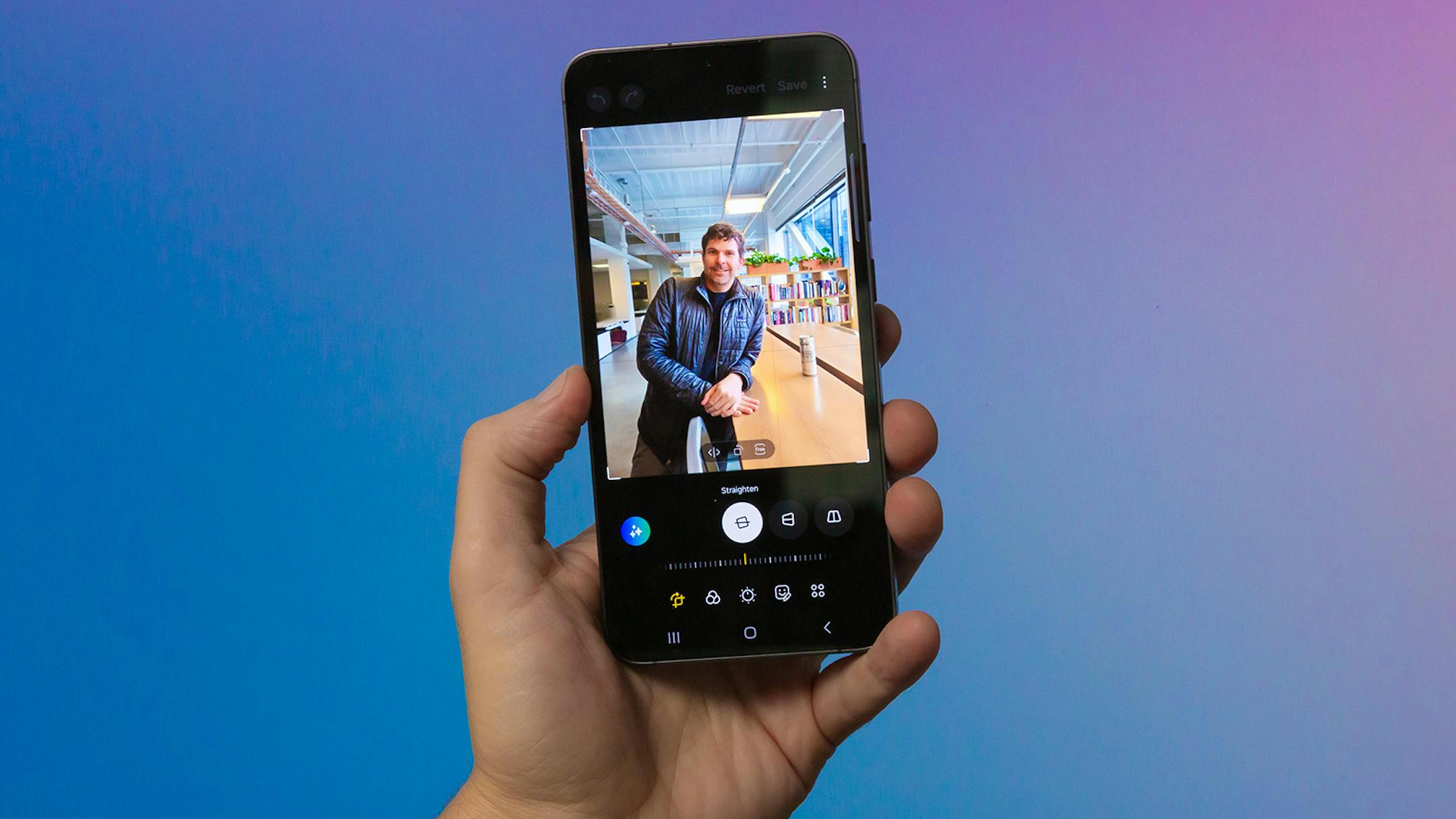 The Samsung Galaxy S24. (James Martin/CNET/TNS)