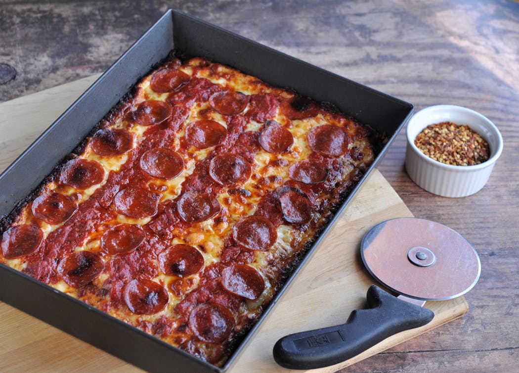 Detroit-style pizza is a winning choice for game day.
