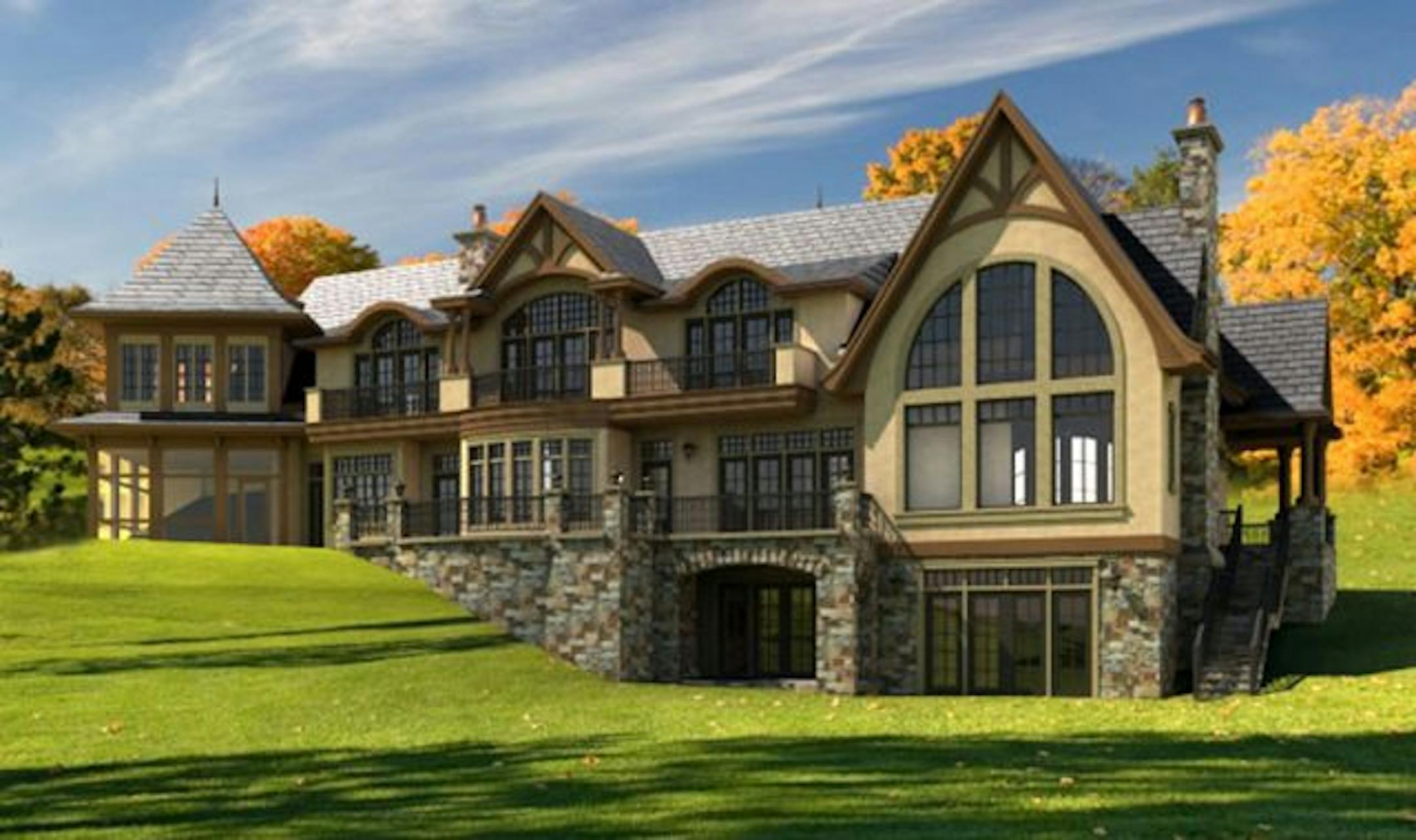 $3.9 million house overlooking Christmas Lake in Shorewood, built by Hendel Homes of Wayzata