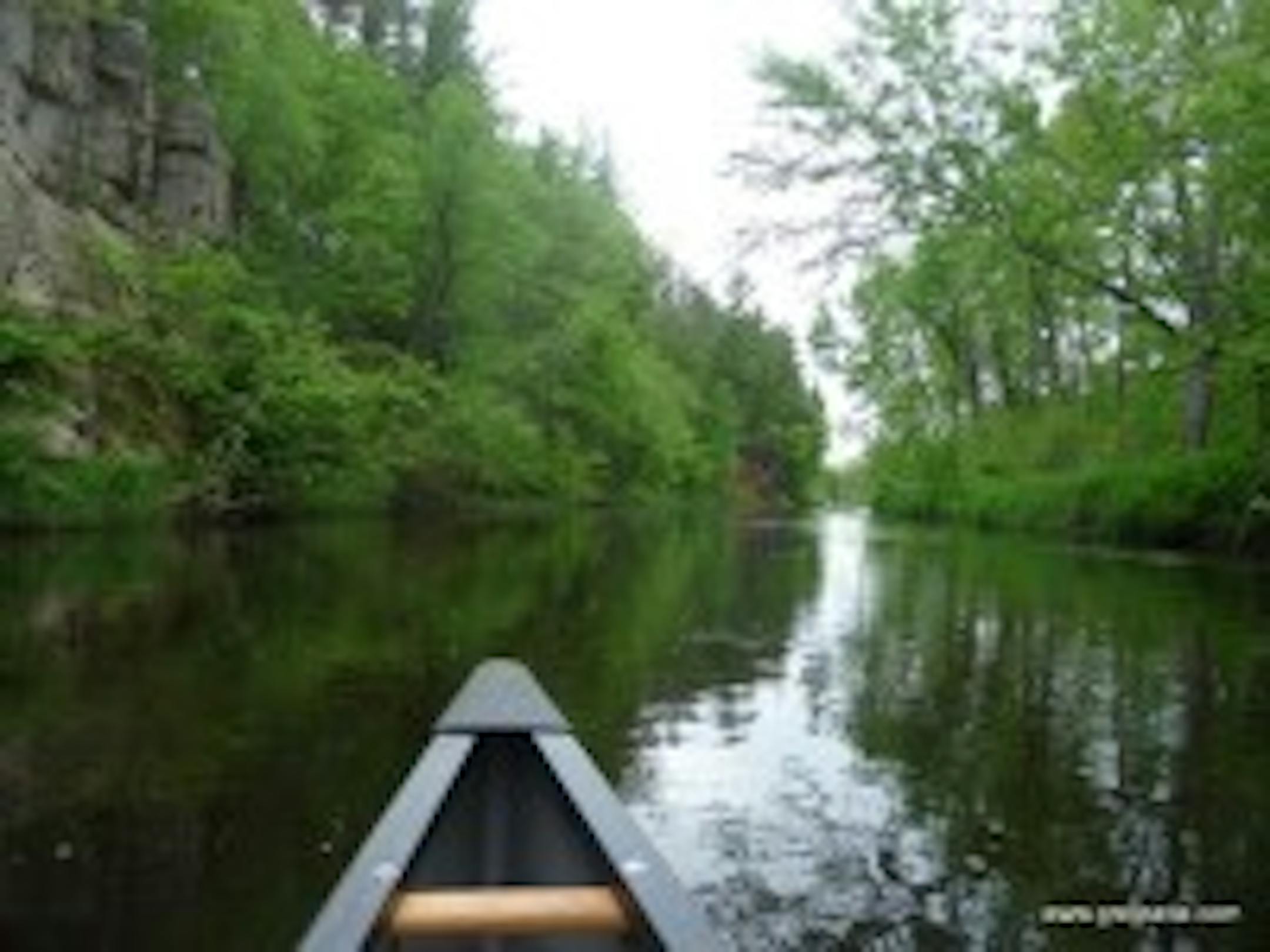 Canoeing on the St. Croix River